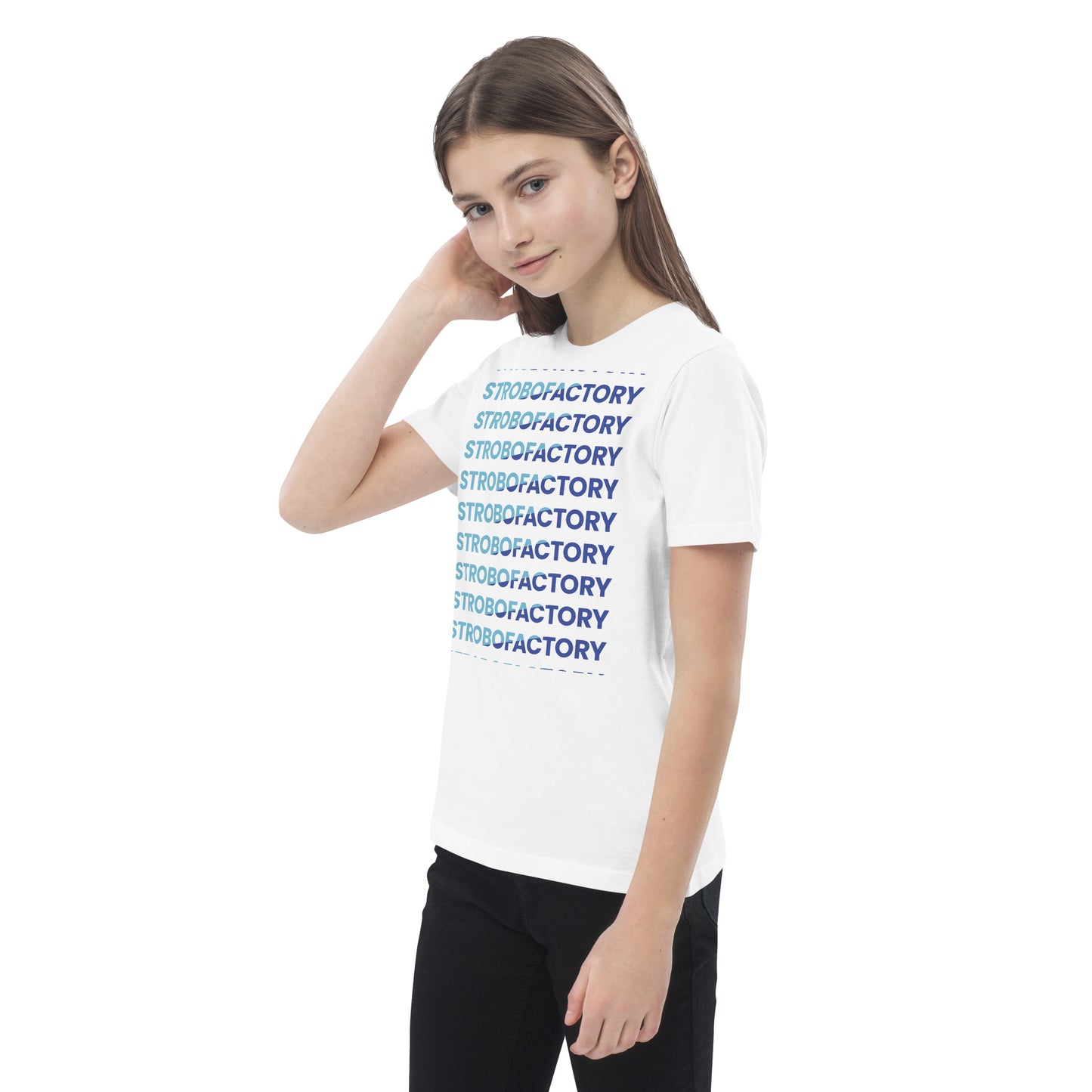 オリジナルロゴ キッズ オーガニックコットン Tシャツ
